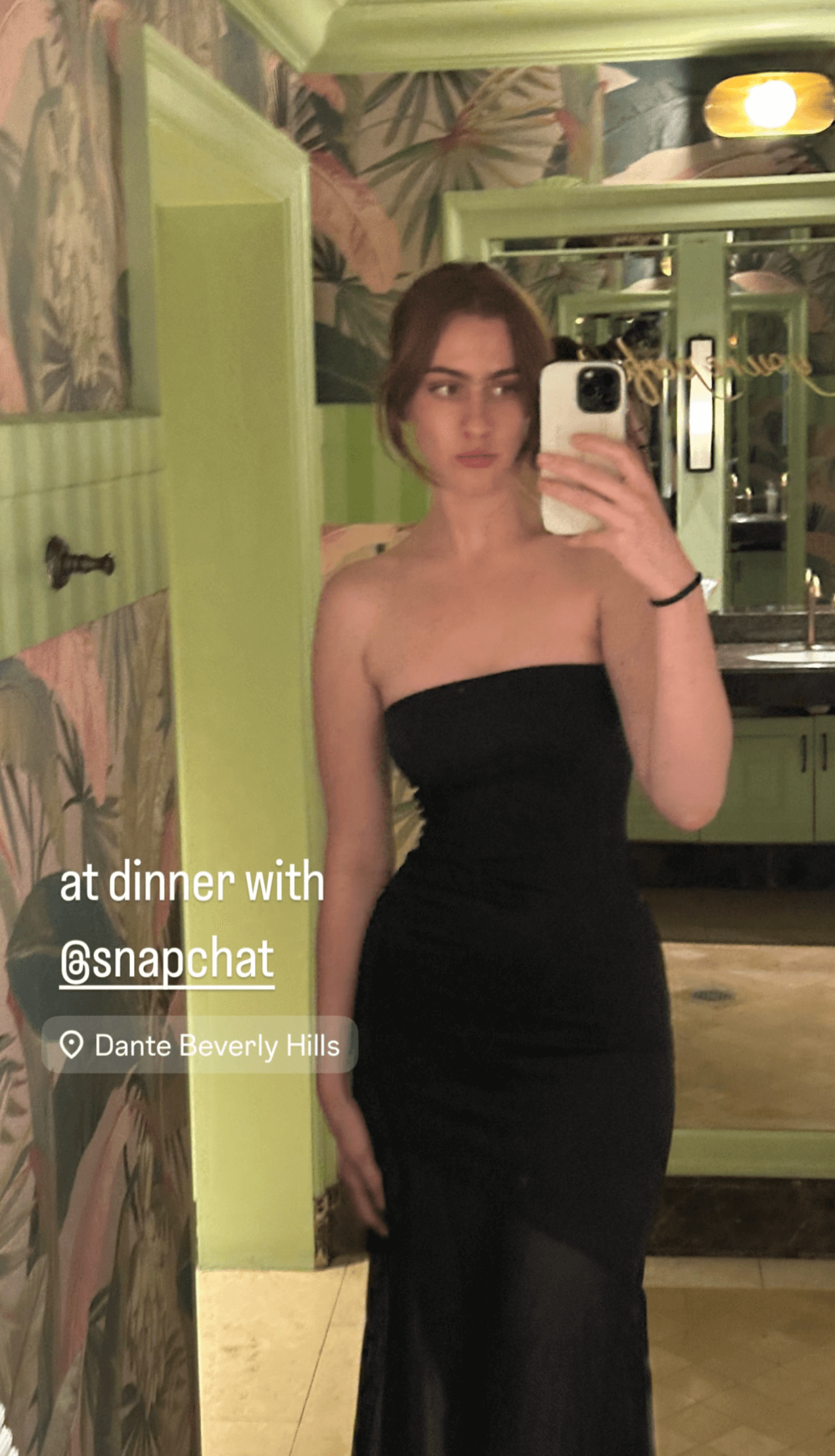 Artist Tati Bruening (@illuminati) Stuns in Our Aria Gown