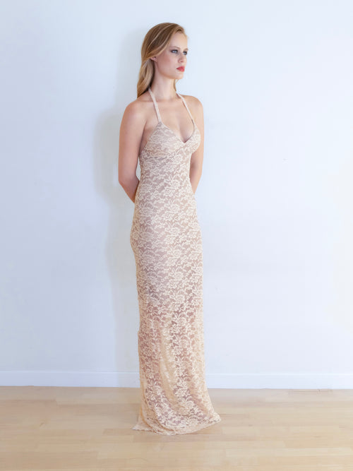 Fiamma Lace Maxi Dress