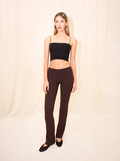 Lulu Pants Chocolate - NthemALL