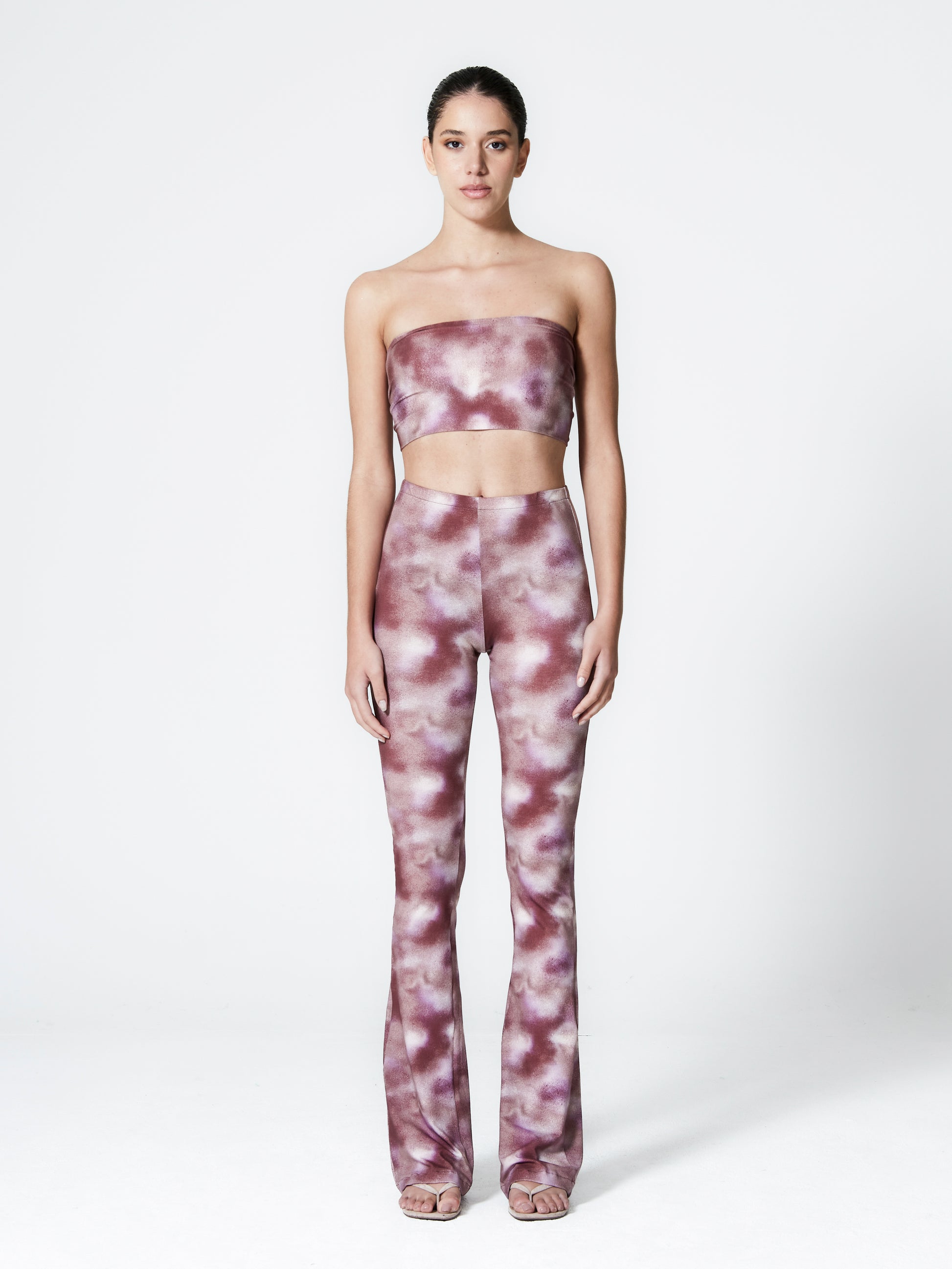 Top Multi + Eva Flared Pants - NthemALL