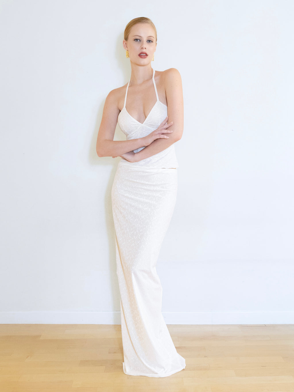 Vera Jacquard Knit Maxi Skirt